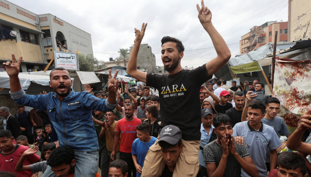 Vápnahvíld og fagnaður í Gasa