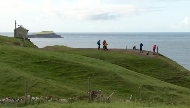 ferðafólk, ferðavinna, Gásadalur