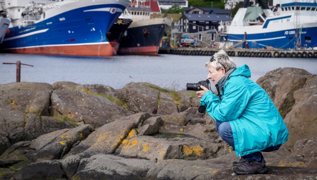 ferðafólk, ferðavinna, turistar, visit Faroe Islands, Tinganes, Landstýrið, Korona, Covid-19