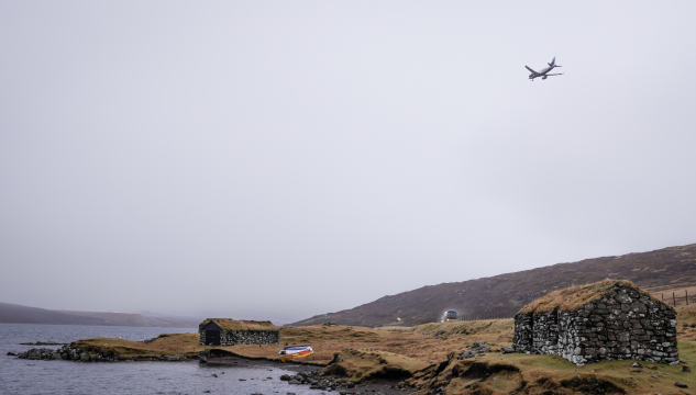 Vága floghavn, ferðafólk, flogvøllurin, Atlantic Airways,