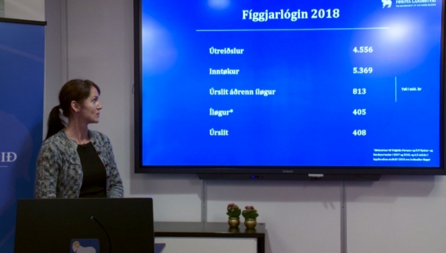 Kristina Háfoss  fíggjarlóg