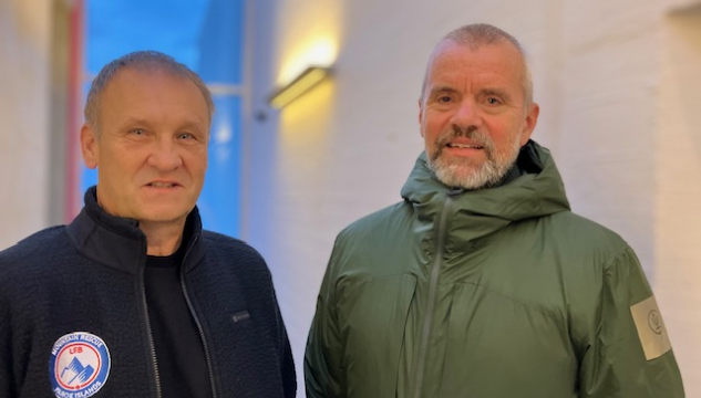 Gundur Mortensen og Hans Mikkelsen