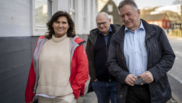 Myndareportasja, fólkaflokkurin á fund