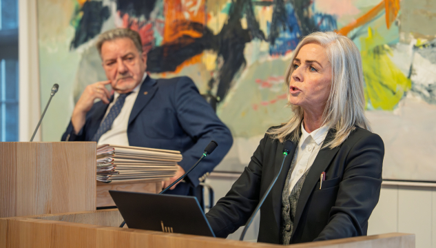 Eyðdis Hartmann Niclasen, fosturtøkulógin 3.viðgerð, mynd: BR