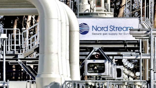 Nord Stream, gassveiting úr Russlandi, russiskt gass - Mynd: Ritzau Scanpix