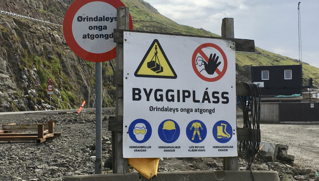 Byggpláss, arbeiði, arbeiðspláss