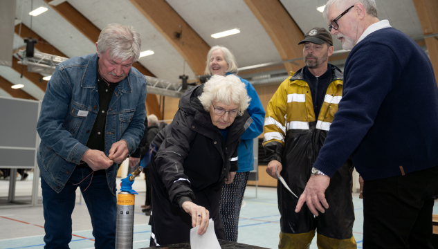 fólkatingsval, val, á vali, mynd: Bjarni