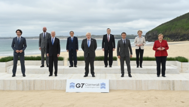 G7-toppfundur í Bretlandi