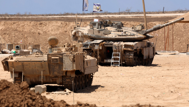 Gasa, ísraelskir stríðsvognar