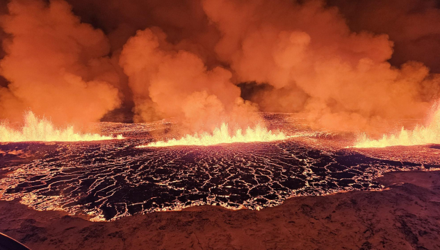 Eldgos í Íslandi, Ísland