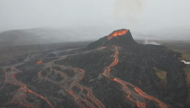 Eldgosið í Geldingadali