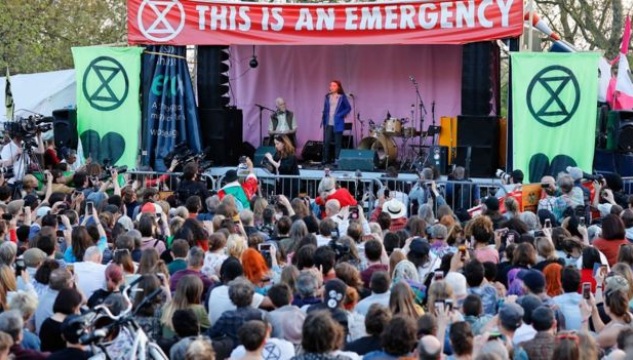 Mótmæli, Umhvørvismótmæli, greta thunberg, london