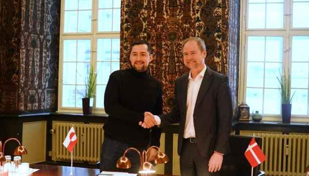 Múte B. Egede og Nicolai Wammen