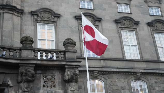 Grønlendska flaggið