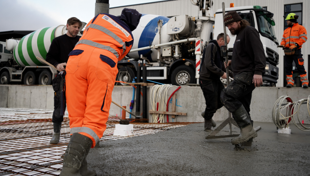 Handverkarar, vinna, húsabygging, arbeiðsmenn, bygging, stoyping, Articon