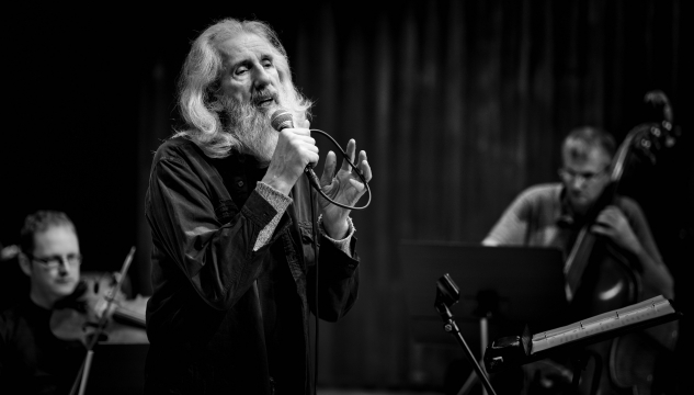 Hanus G, Aldubáran, Hátún, konsert, konsertir,Tórshavnar Musikkskúli, musikkskúlin, Tónleikur, Pól F. Joensen, Poul F, skaldið Poul F,  tónleikur, Hanus G. 70 ár,