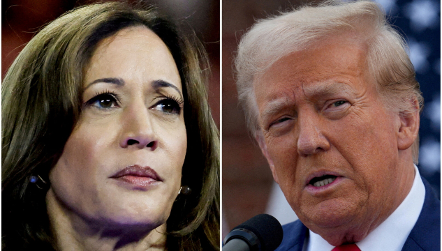 Kamala Harris og Donald Trump