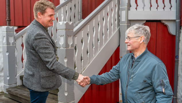 Skúvingar mótmæla, Harry Jensen, Aksel V. Johannesen