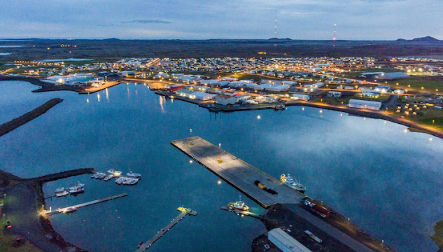 Ísland, Grindavík í Íslandi