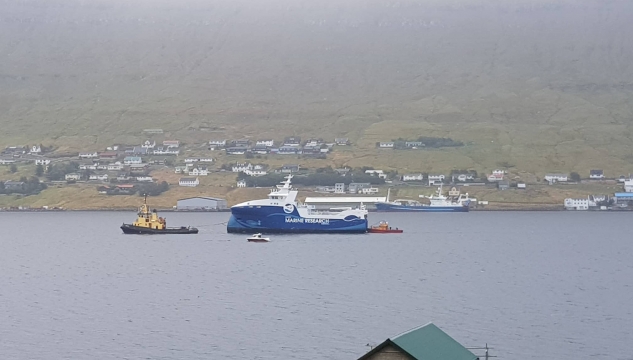 Havrannsóknarskip, Havrannsóknarskipið á Skála, Mest