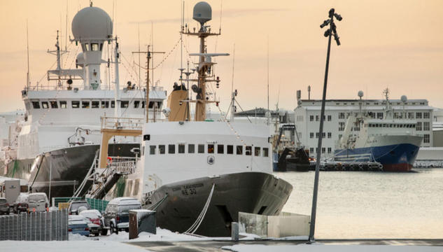 Íslendsk havrannsóknarskip - mynd: Morgunblaðið