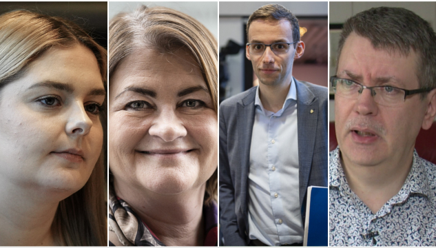 Hervør Pálsdóttir, Kristianna Winther Poulsen, Steffan Klein Poulsen og Helgi Abrahamsen