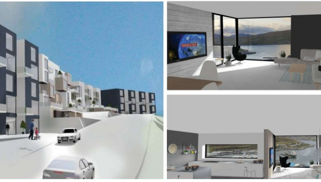 Í Leitinum í Runavík, íbúðir í Leitinum í Runavík