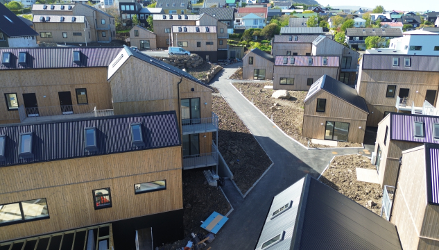 Íbúðir við Dalavegin, Bústaðir og íbúðir