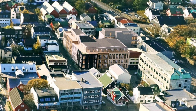 Frants Restoff, íbúðir í bygningum hjá Frants Restoff, byggisamtykt í Havn