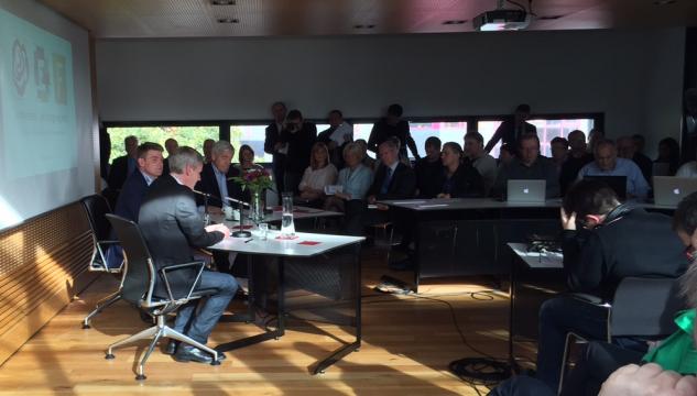 samgonguskjal verður undirskrivað