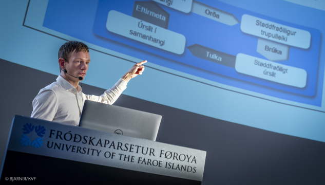 Fróðskapasetur Føroya,  PISA-kanningin 2022, Ingi Højsted