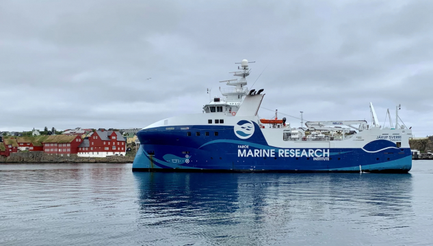 Jákup Sverri, havrannsóknarskip - mynd: Fiskivinnu- og samferðslumálaráðið