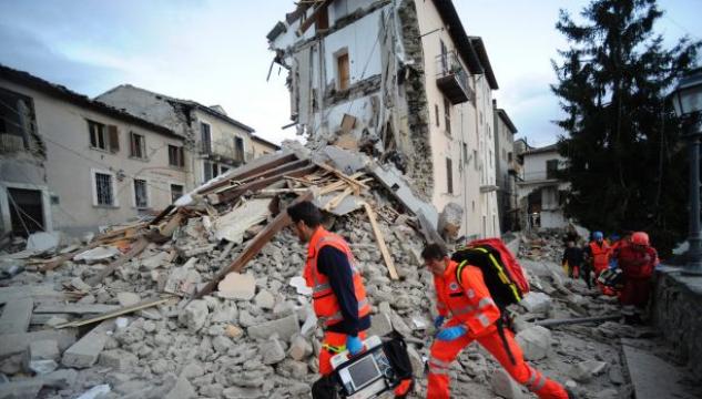 jarðskjálvti, Amatrice, Italia, 24.08.2016