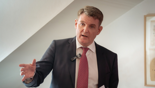 Løgtingsvalið 2026, Javnaðarflokkurin tíðindafund, mynd: Bjarni