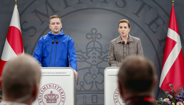 Jens-Frederik Nielsen og Mette Frederiksen