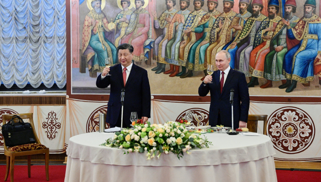 Xi Jinping og Vladimir Putin