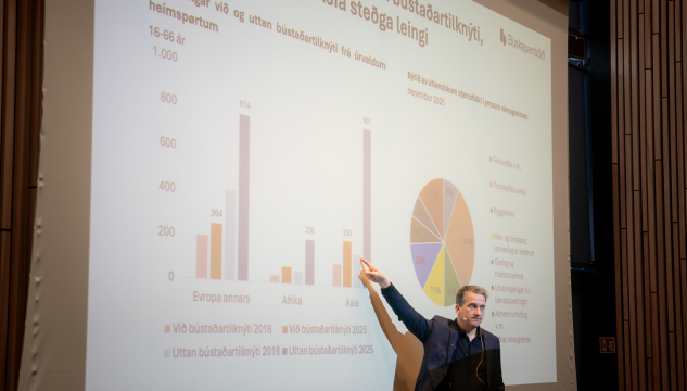 Johnny í Grótinum, búskaparráðið, várfrágreiðingin 2026, mynd: Bjarni