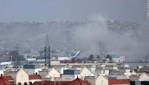 Spreinging í Kabul, Kabul - mynd:CNN