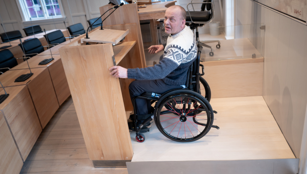 Kaj Leo Holm Johannesen, koyristólur í løgtinginum, rørslutarnað í løgtinginum, mynd: Bjarni