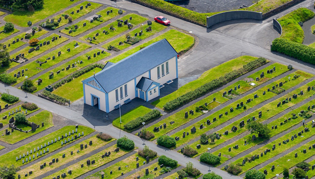 Kapellið í Havn, kirkjugarður í Havn - Mynd: Tórshavnar kommuna