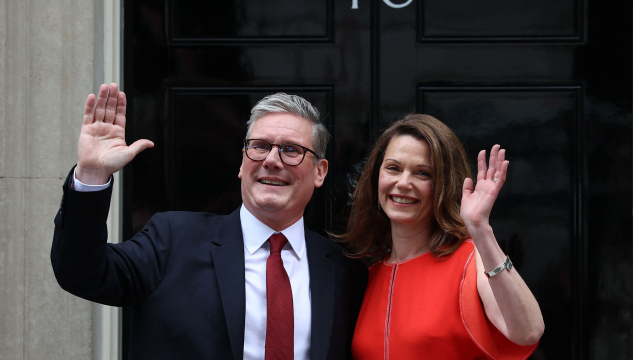 Keir Starmer og Victoria Starmer
