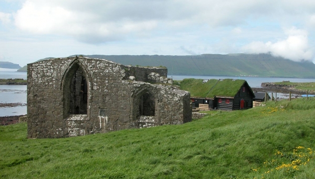 Kirkjubømúrurin múrurin í Kirkjubø Kirkjubøur