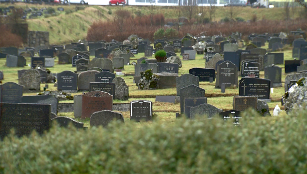 Kirkjugarður, kirkjugarðurin við Velbastaðvegin