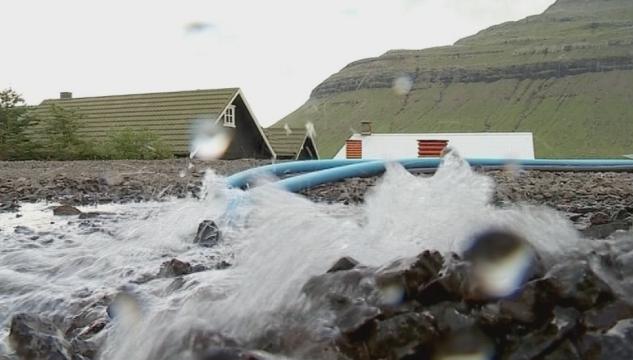 Heitt vatn, Kollafjørður