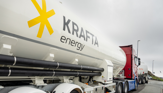 Krafta, Krafta energy, oljufeløg, olja, bensin, diesel, mynd: Bjarni Árting Rubeksen