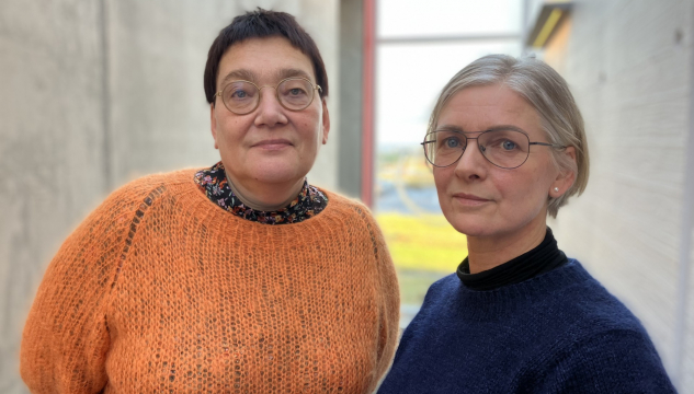 Anna Katrin Matras og Frida J. Dam
