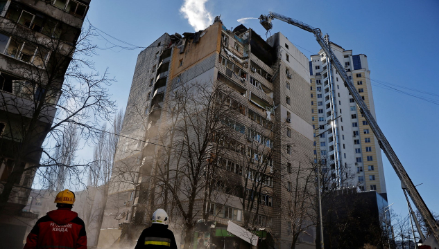 Kríggj í Ukraina, Kyiv - Mynd: Ritzau Scanpix