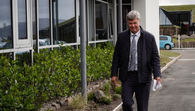 Landslæknin, Lars Fodgaard Møller, Corona, Korona, Covid-19, tíðindafundur,