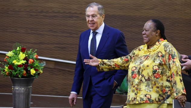 Sergej Lavrov í Afrika