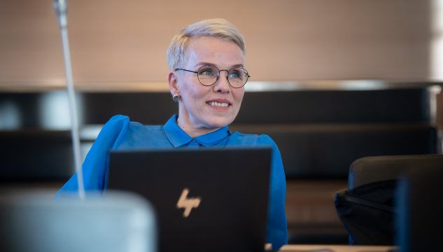 Liljan Weihe, pensjónsaldur & suðuroyartunnilin, mynd: Bjarni